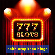 aabb arapiraca bingo